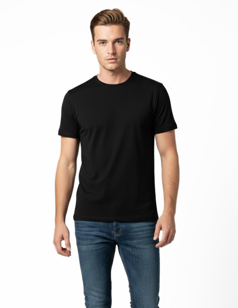 Set playera cuello redondo para hombre 6