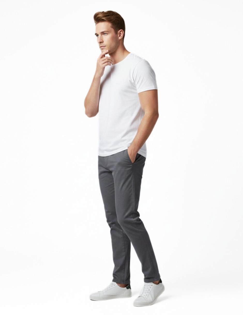 Set playera cuello redondo para hombre 4