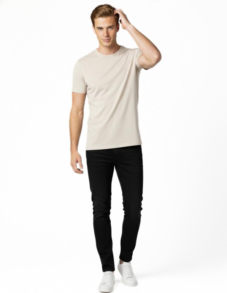 Set playera cuello redondo para hombre 8