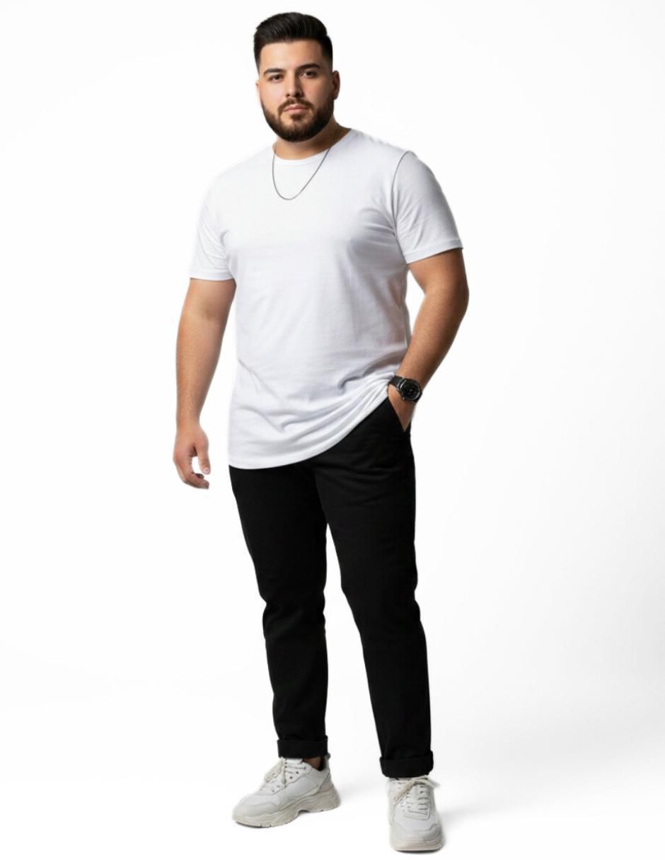 Set playera cuello redondo para hombre 8