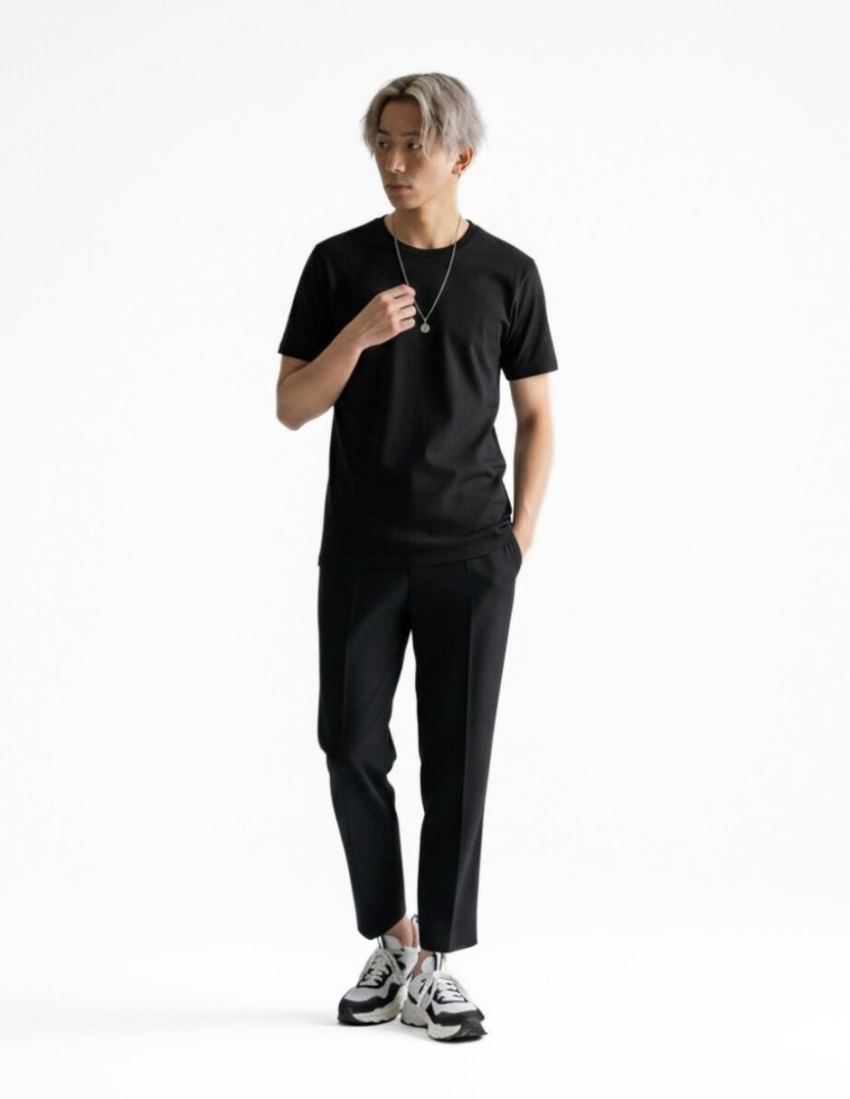 Set playera cuello redondo para hombre 6