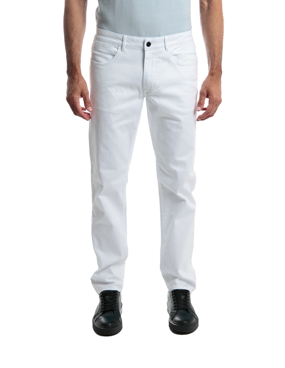Pantalón slim de algodón para hombre Pantalón slim de algodón para hombre