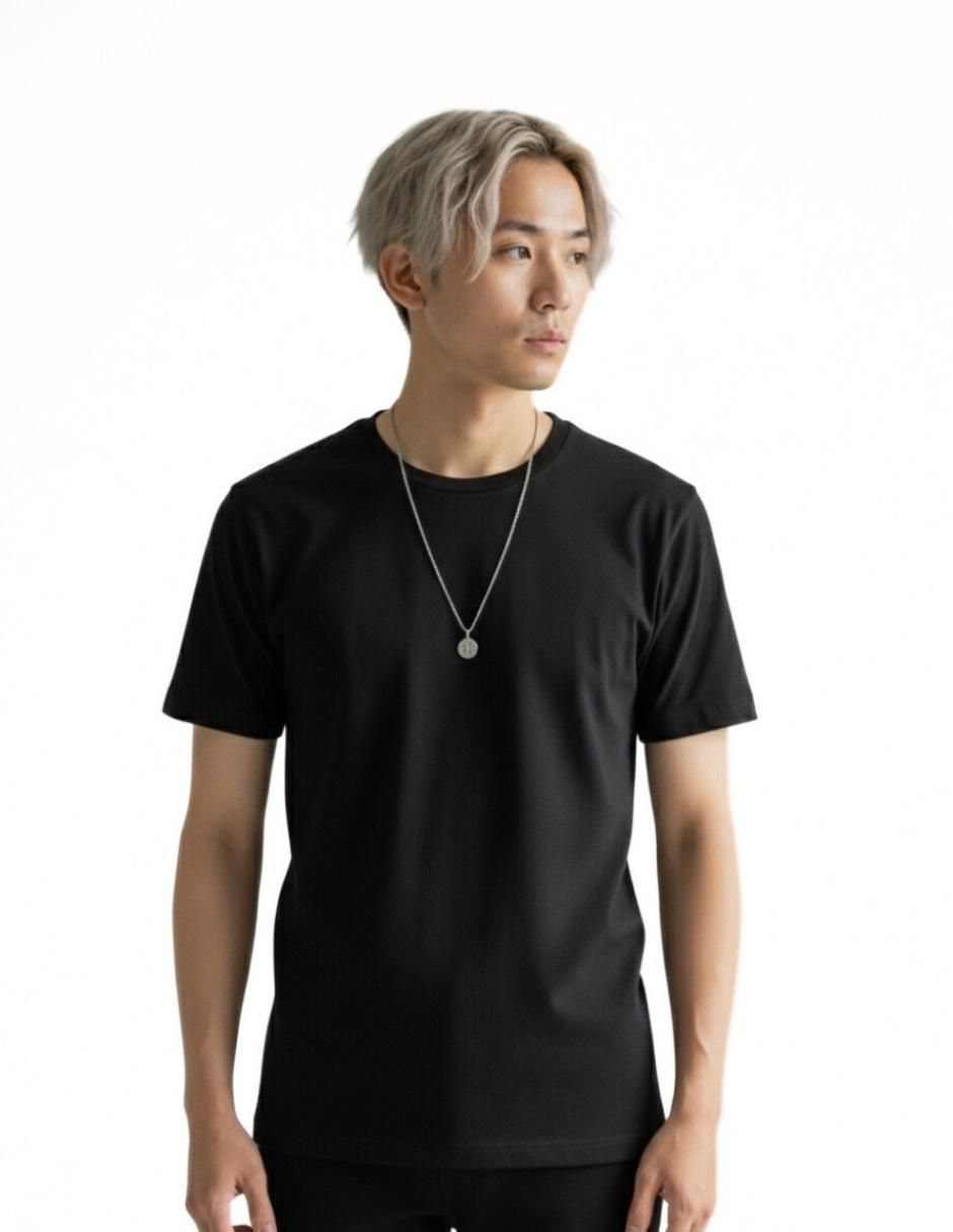 Set playera cuello redondo para hombre 4
