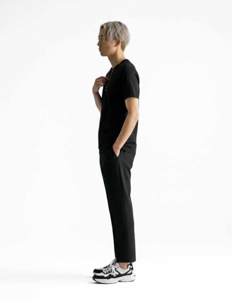 Set playera cuello redondo para hombre 5