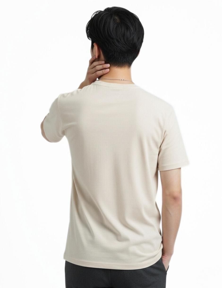 Set playera cuello redondo para hombre 3