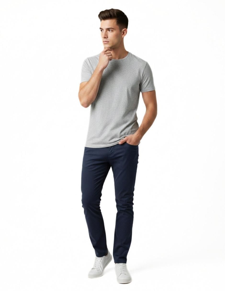 Playera Básicos cuello redondo para hombre