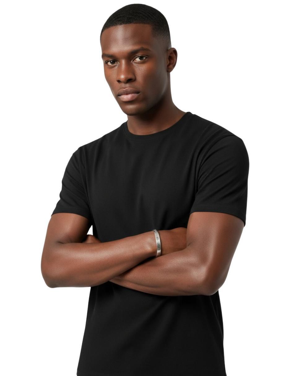 Set playera cuello redondo para hombre