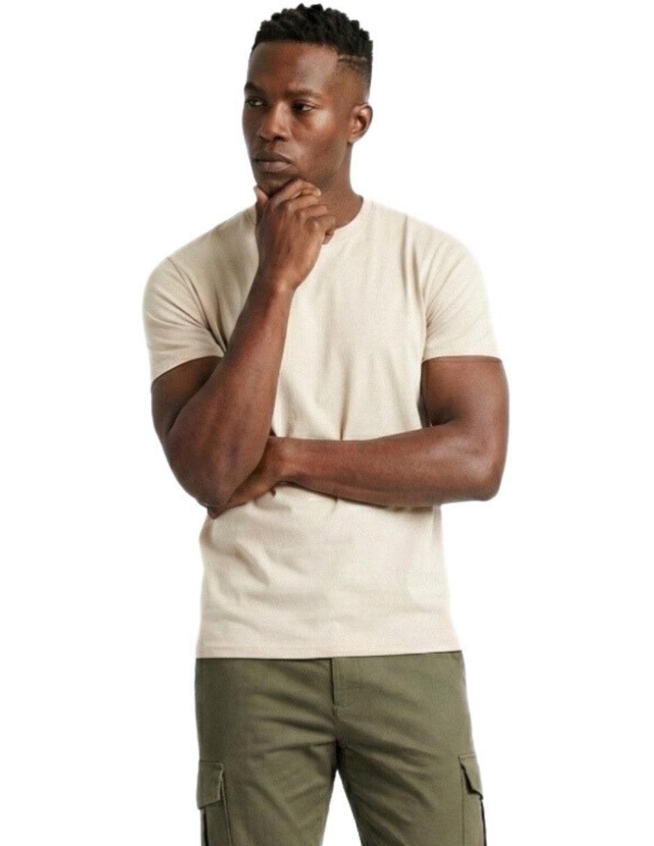 Set playera cuello redondo para hombre