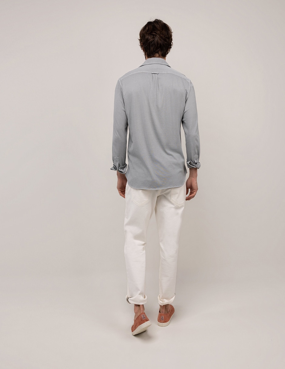 CAMISA EL GANSO 1050S260100, XXG, GRIS