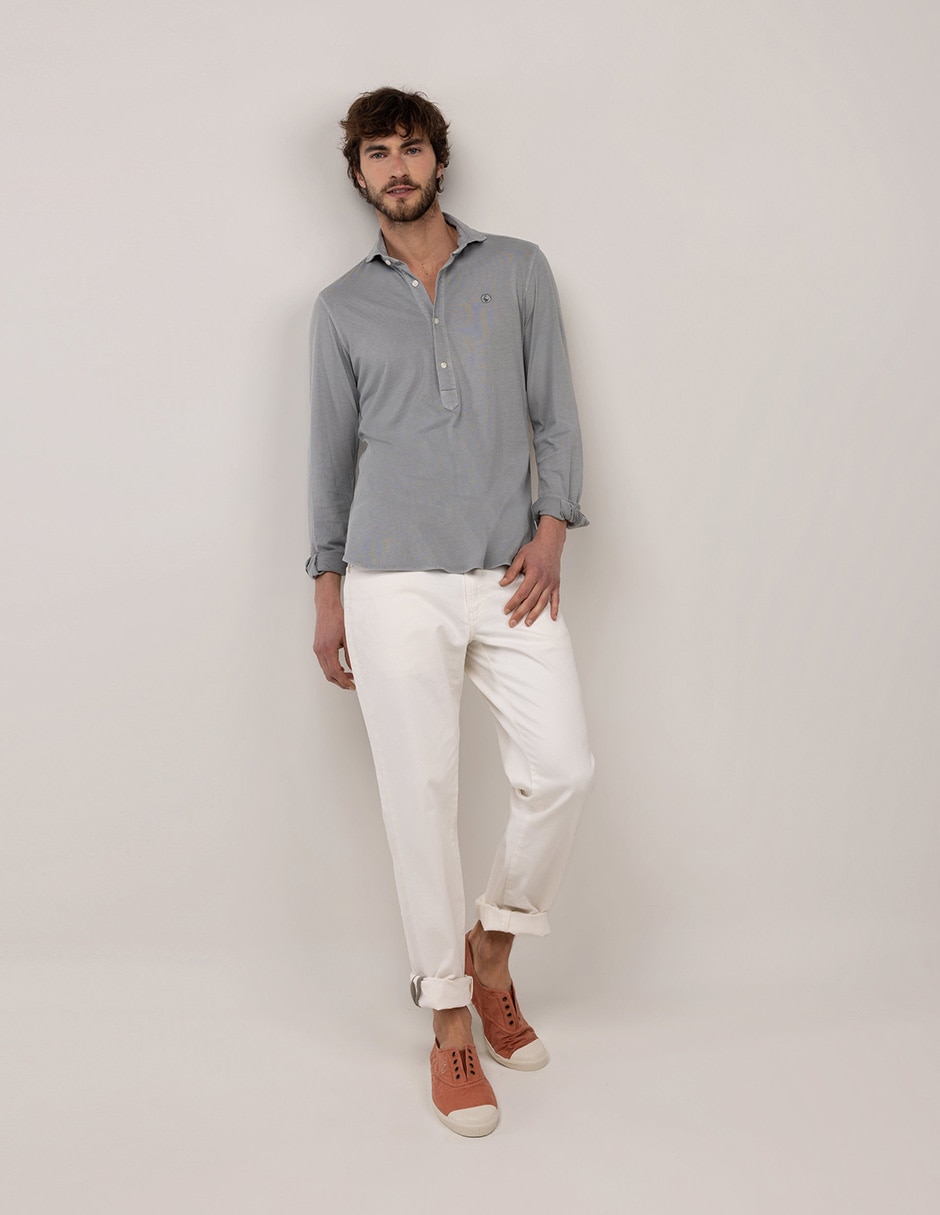 CAMISA EL GANSO 1050S260100, XXG, GRIS