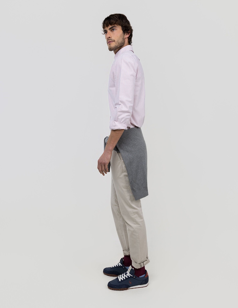 CAMISA EL GANSO 1050S260013, XG, ROJO