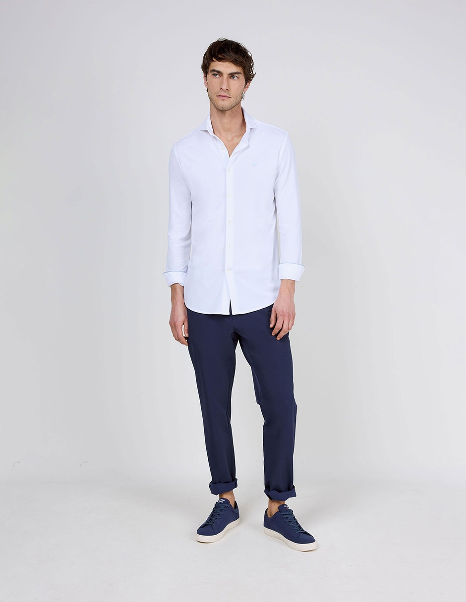 CAMISA EL GANSO 1050S260079, G, BLANCO