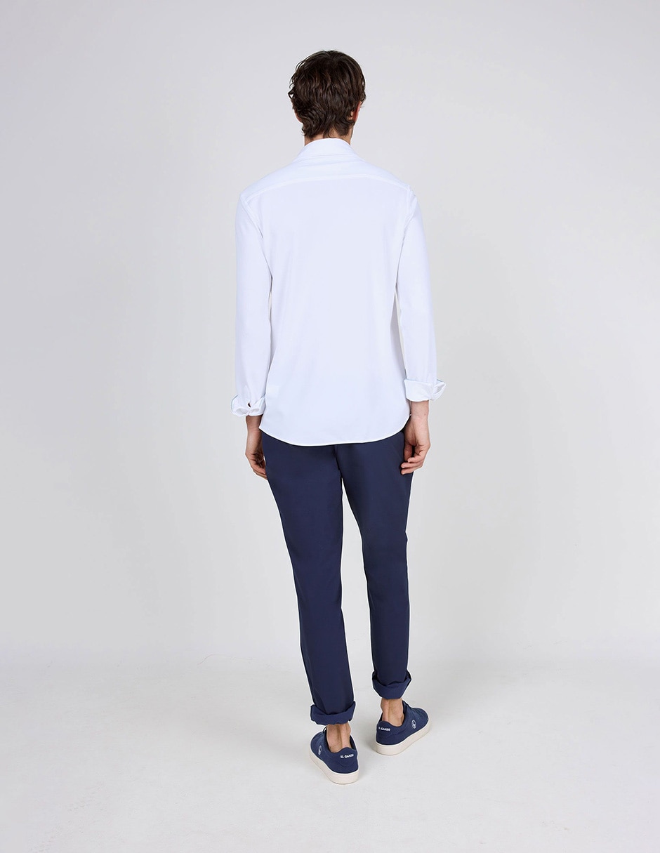 CAMISA EL GANSO 1050S260079, G, BLANCO
