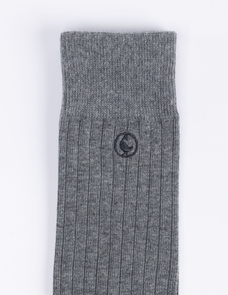 CALCETINES EL GANSO 40, UNITALLA, GRIS