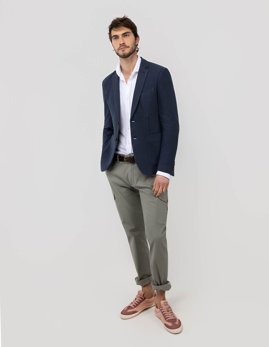 SACO SPORT EL GANSO 1, 52, AZUL MARINO