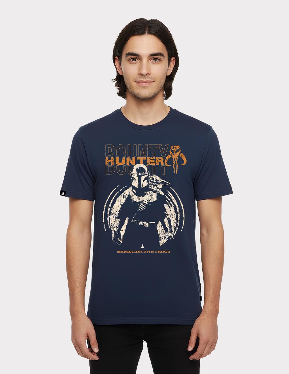 Playera The Mandalorian cuello redondo para hombre