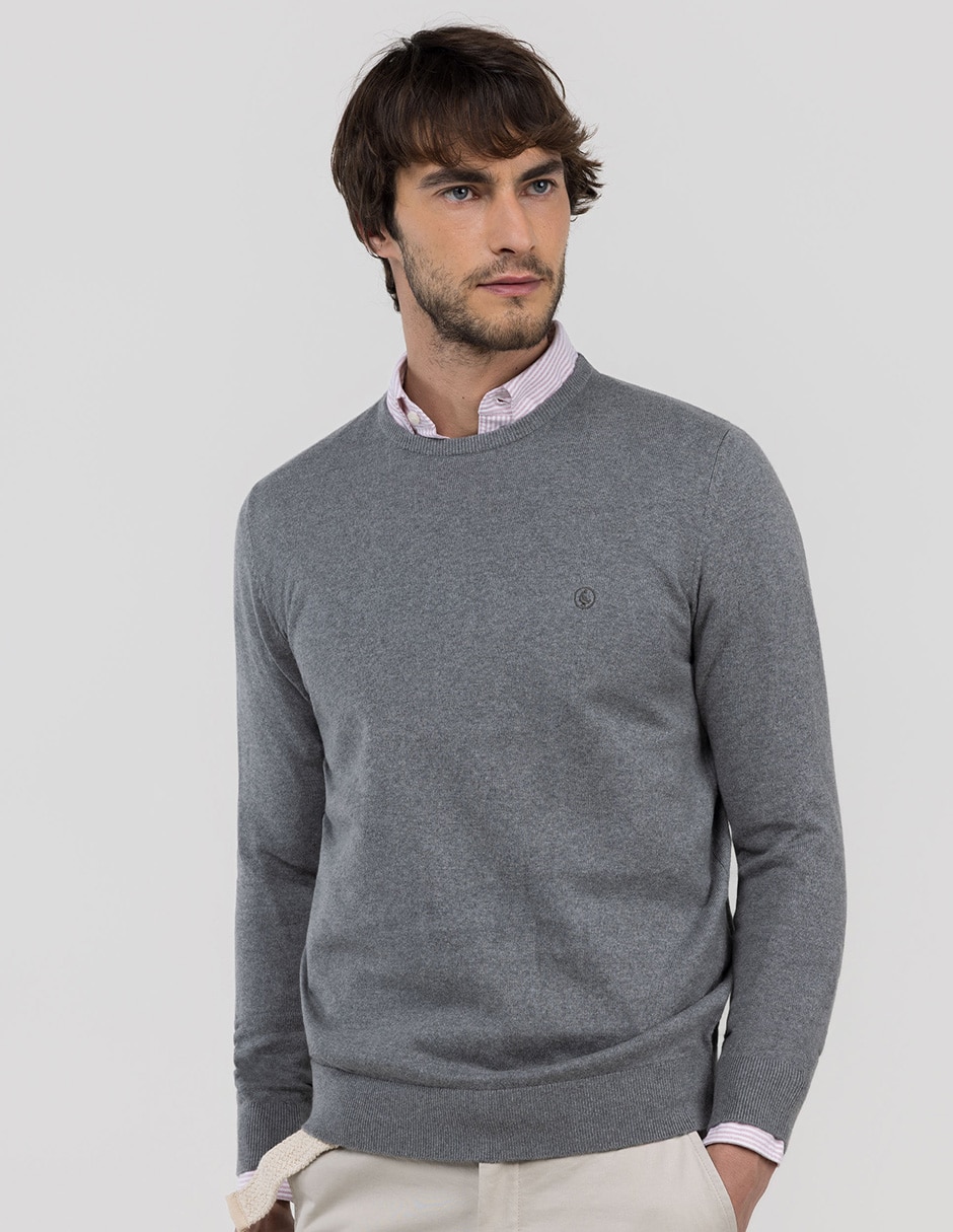 Suéter cuello redondo para hombre Suéter cuello redondo para hombre