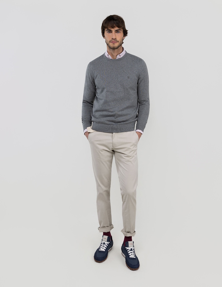 SUETER EL GANSO 1090S260021, XG, GRIS