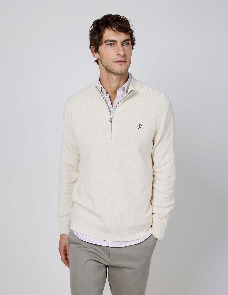 Suéter cuello alto para hombre