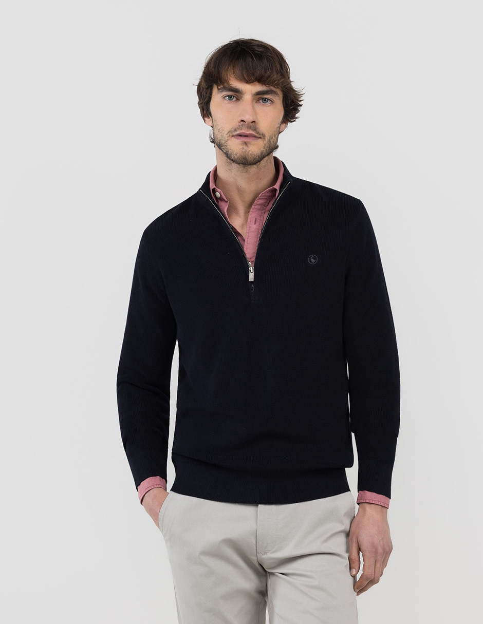 Suéter cuello alto para hombre