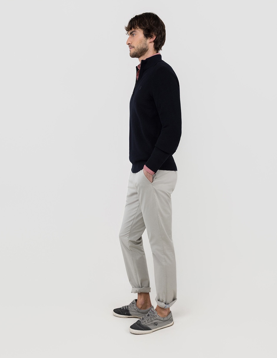Suéter cuello alto para hombre 3