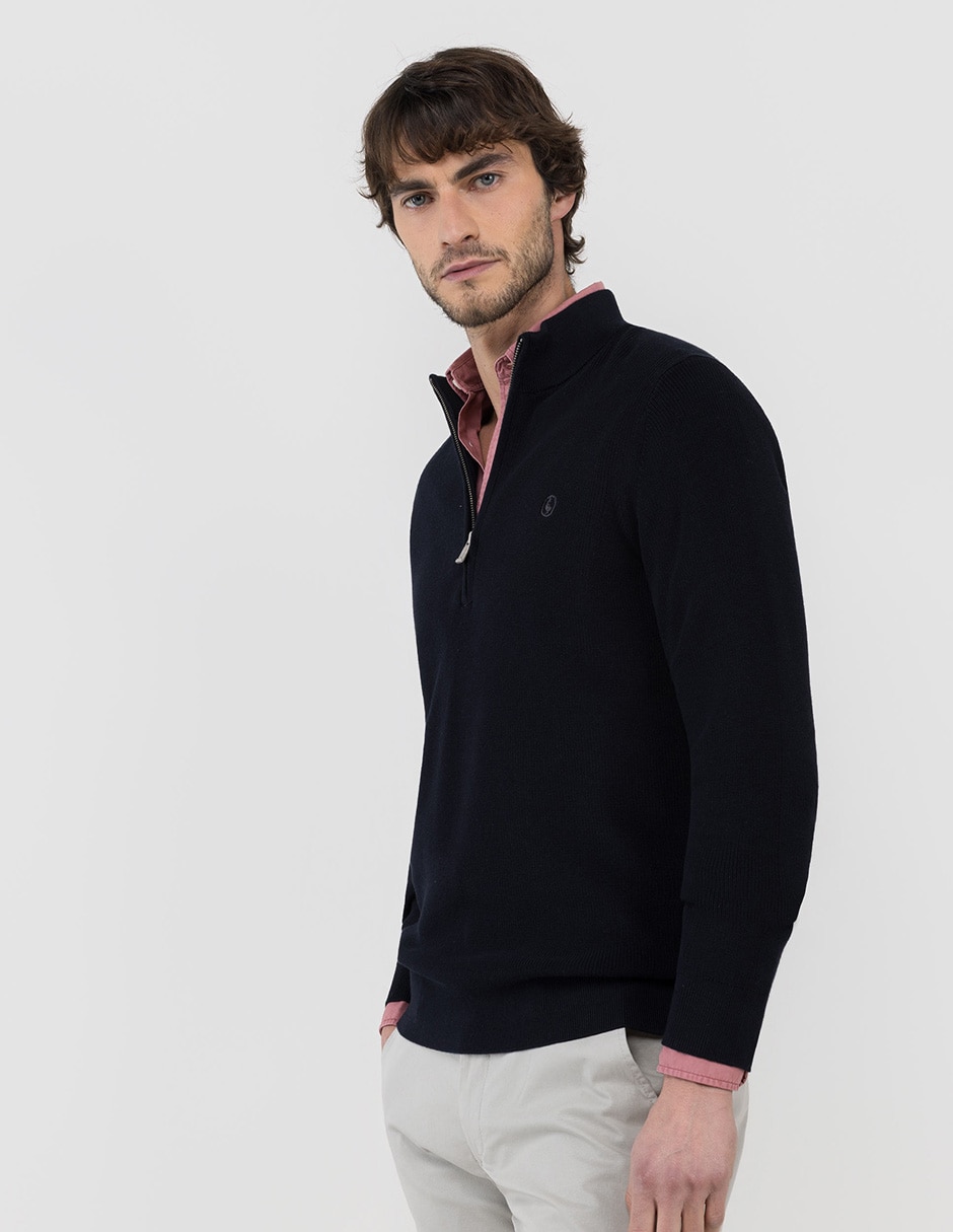 Suéter cuello alto para hombre 4