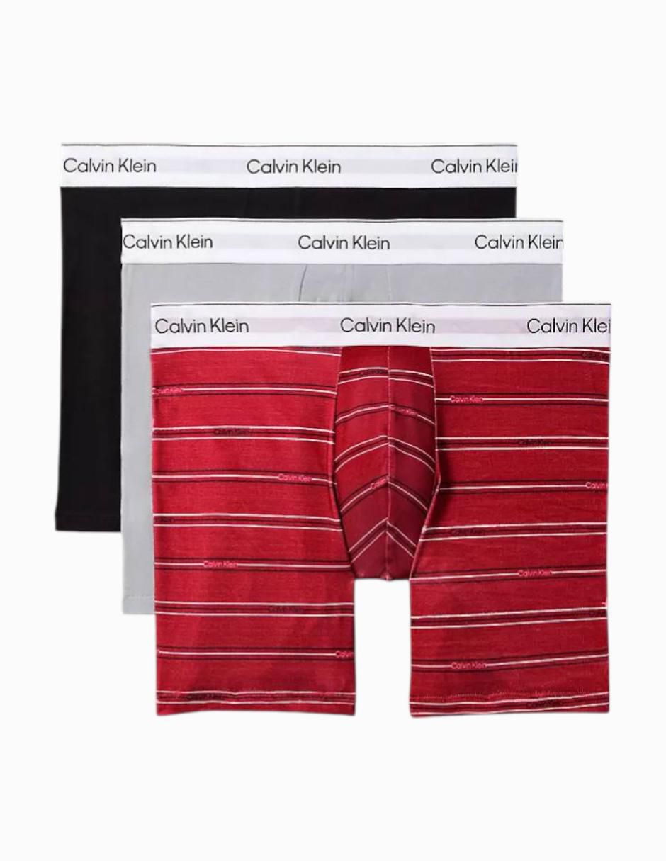Set bóxer brief de algodón para hombre 3 piezas 2
