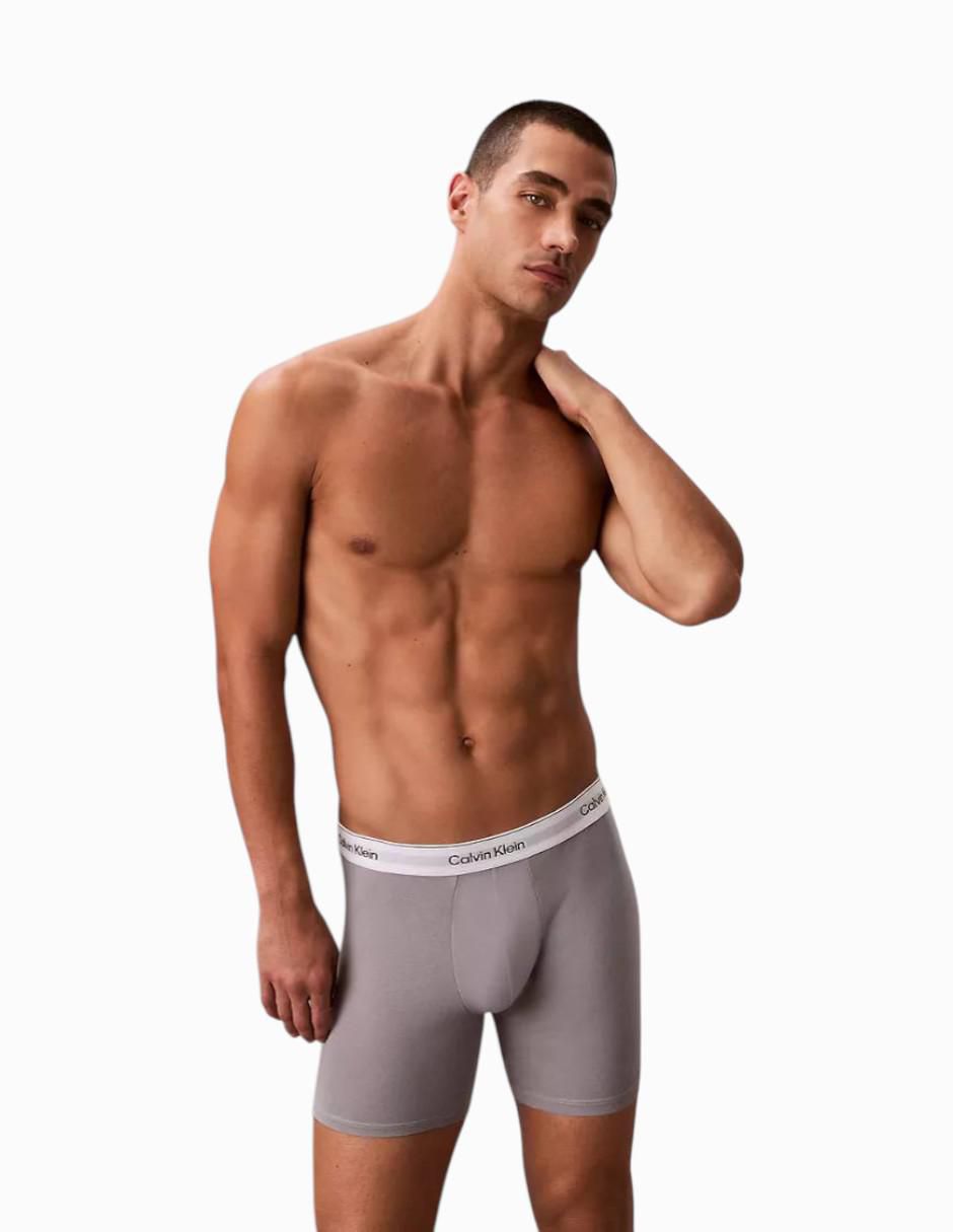 Set bóxer brief de algodón para hombre 3 piezas 4