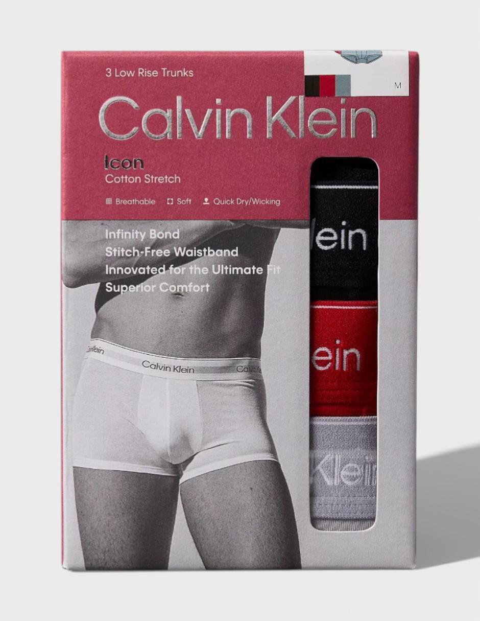 Set bóxer trunk para hombre 3 piezas 5