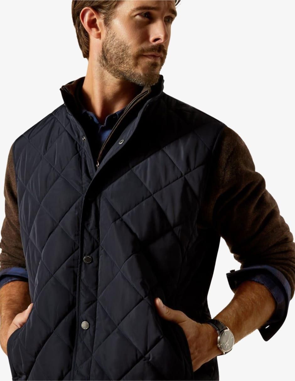 Chaleco impermeable con bolsillos para hombre 2