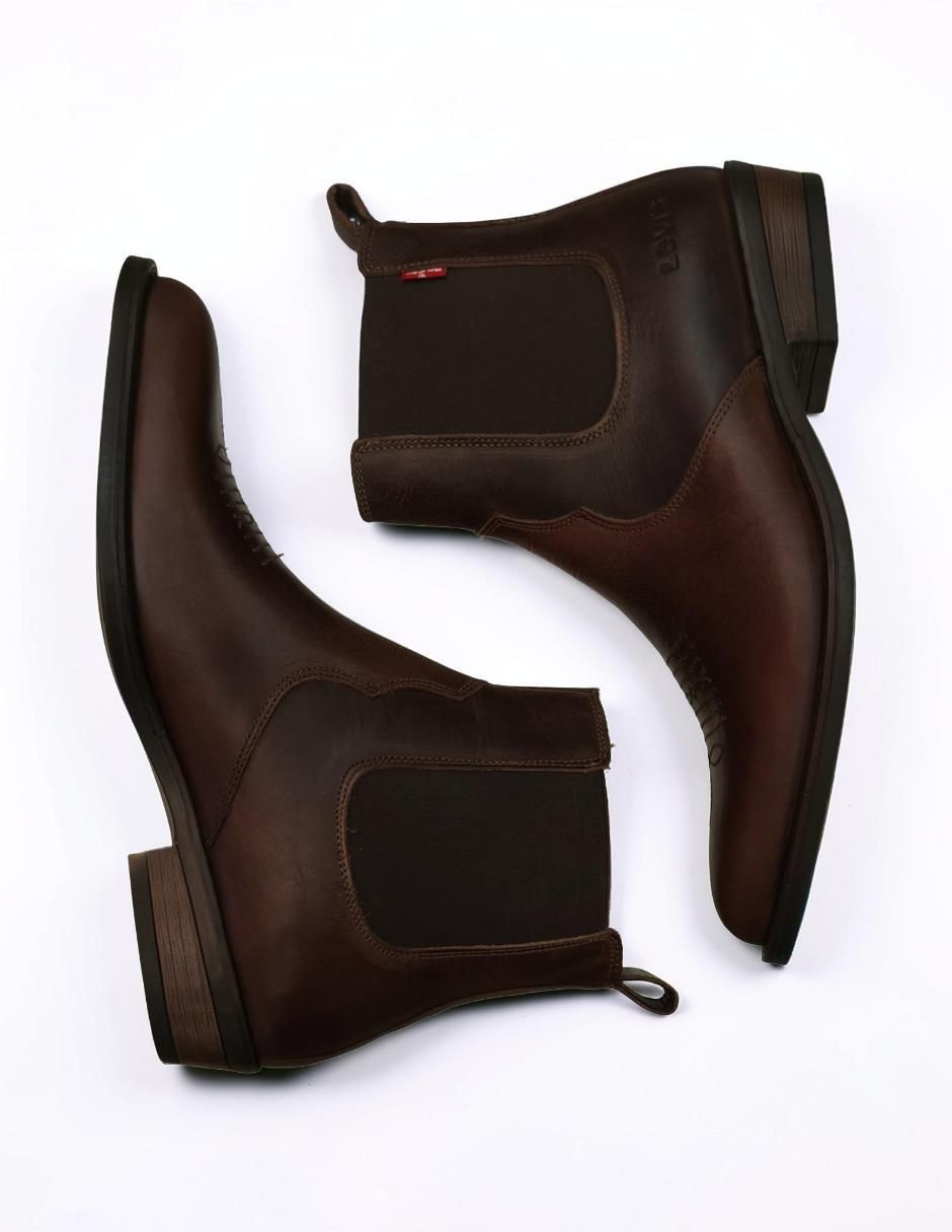 Botín de piel para hombre 3