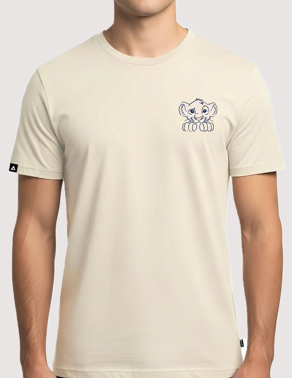 Playera cuello redondo para hombre 2