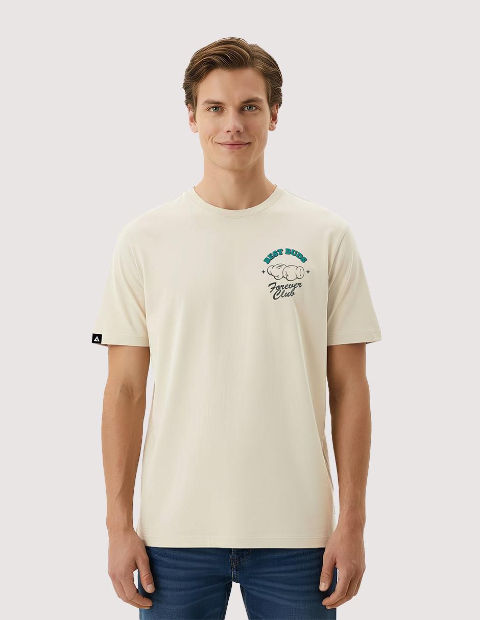 Playera Mickey & Friends cuello redondo para hombre