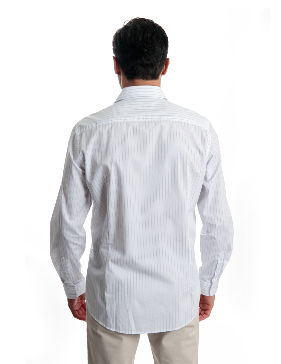 Camisa casual de algodón manga larga para hombre 3