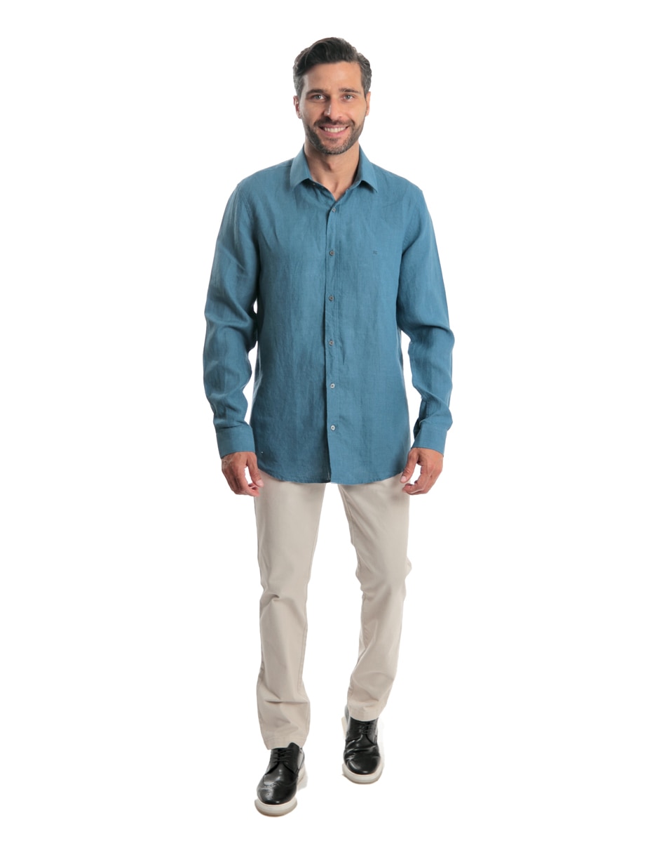 Camisa casual manga corta para hombre 2