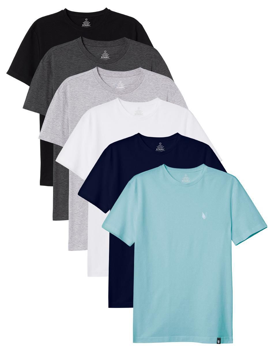 Playera cuello redondo para hombre