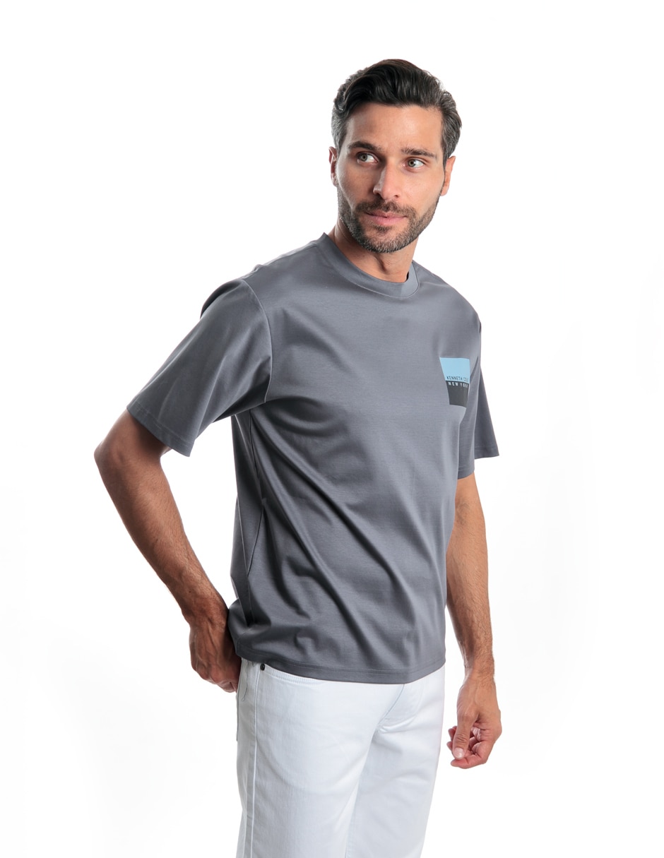 Playera cuello redondo para hombre 2