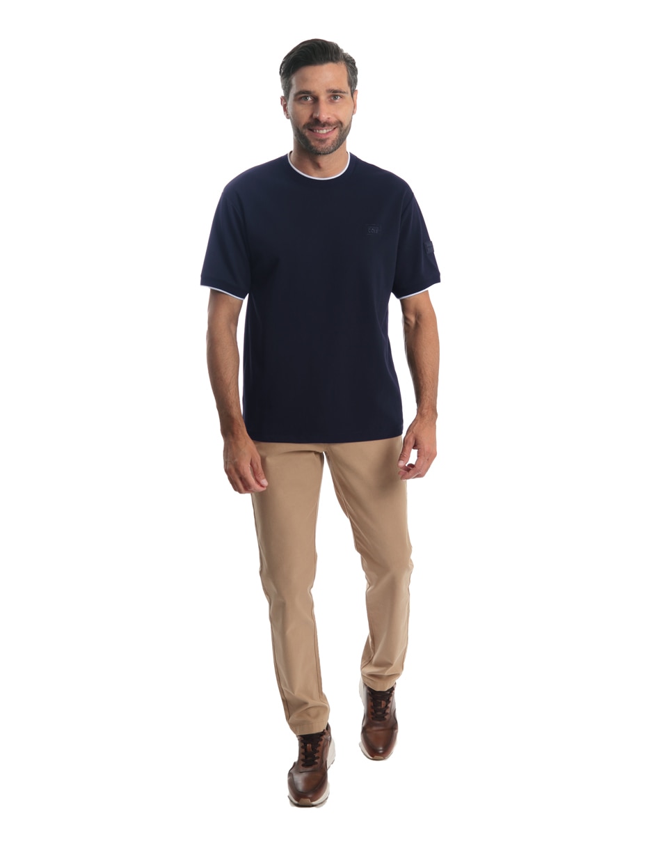 Playera cuello redondo para hombre 2