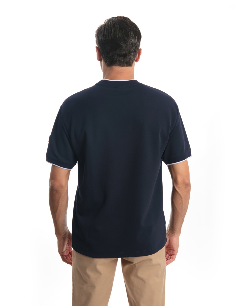 Playera cuello redondo para hombre 3