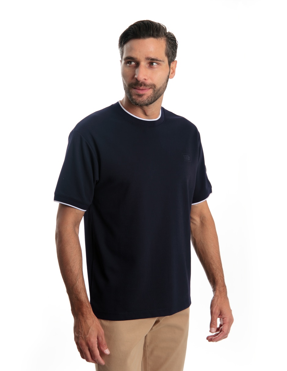 Playera cuello redondo para hombre 4