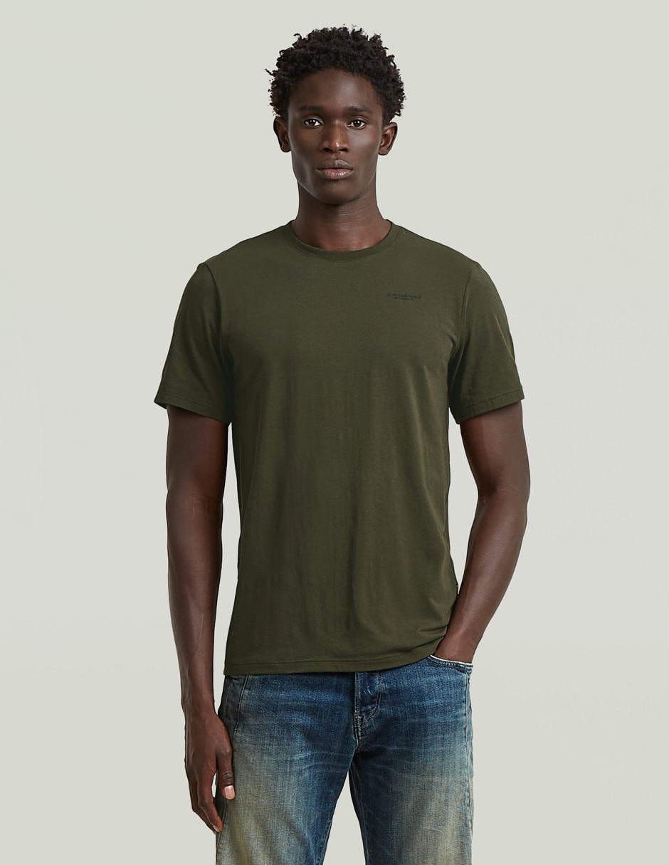 Playera cuello redondo para hombre