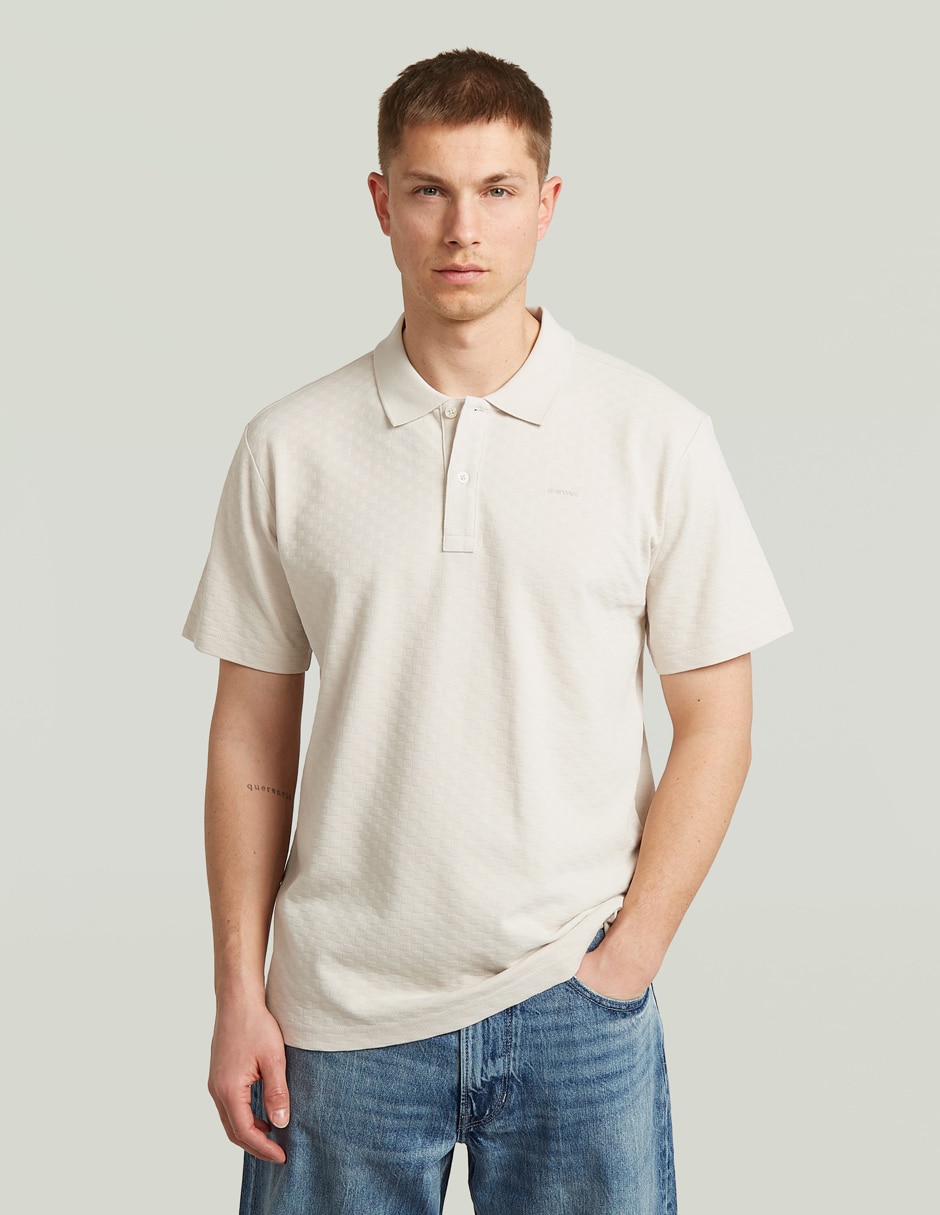 Playera tipo polo para hombre