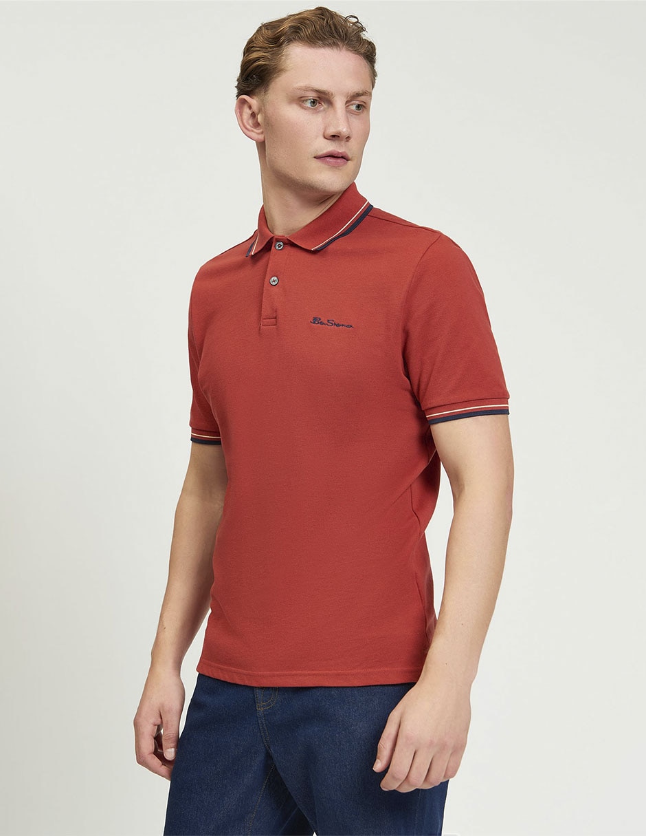Playera tipo polo para hombre