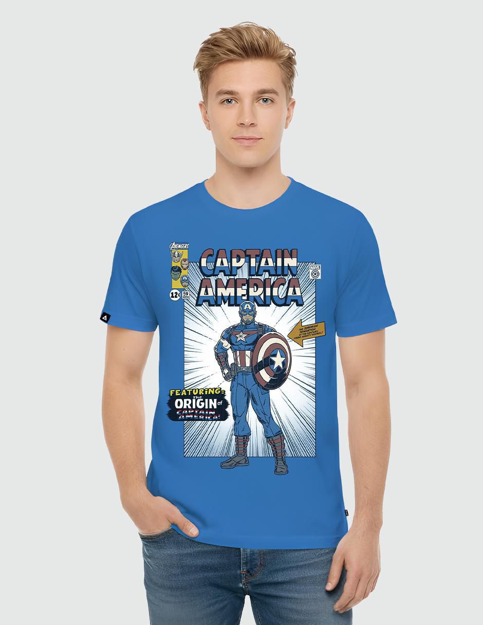 Playera Marvel cuello redondo para hombre
