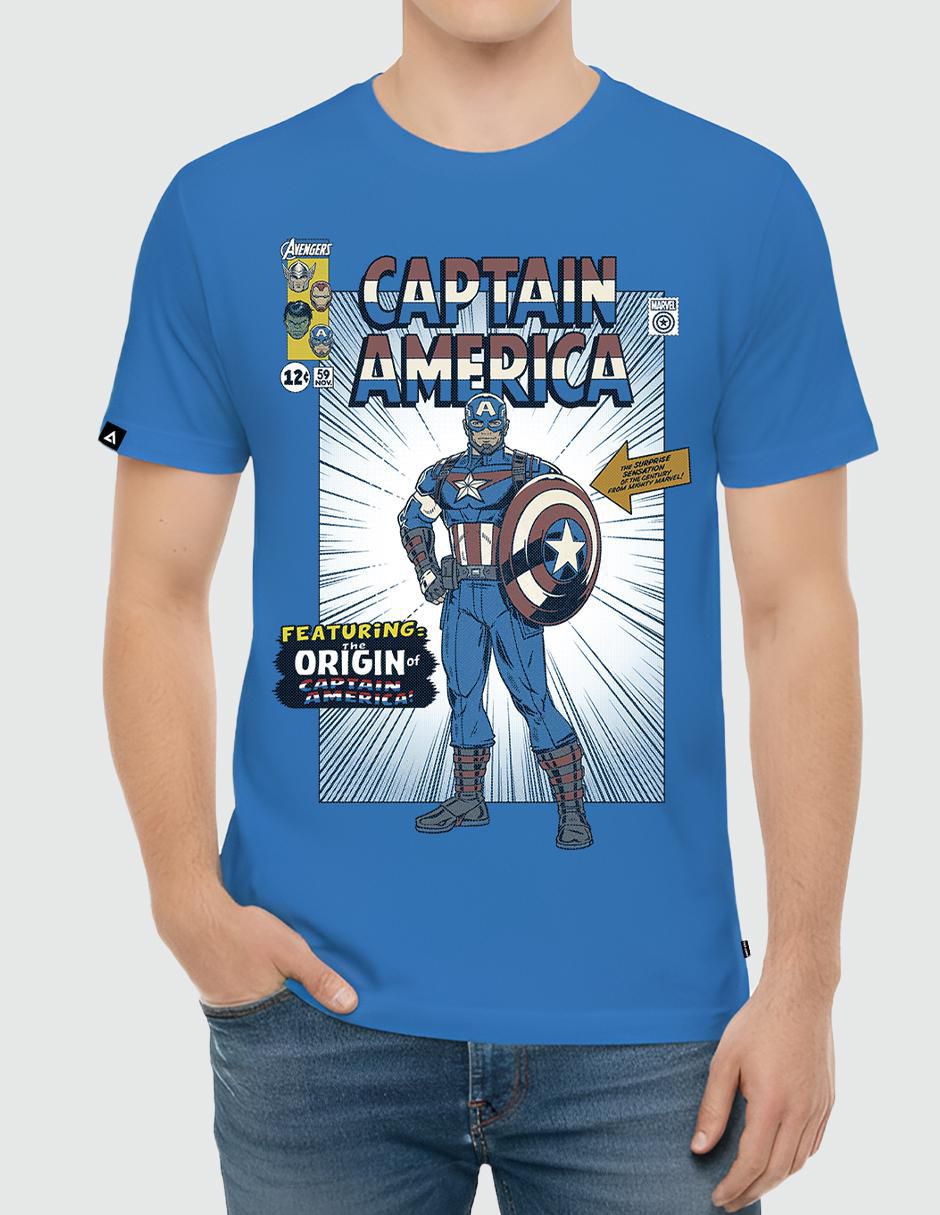 Playera Marvel cuello redondo para hombre 2