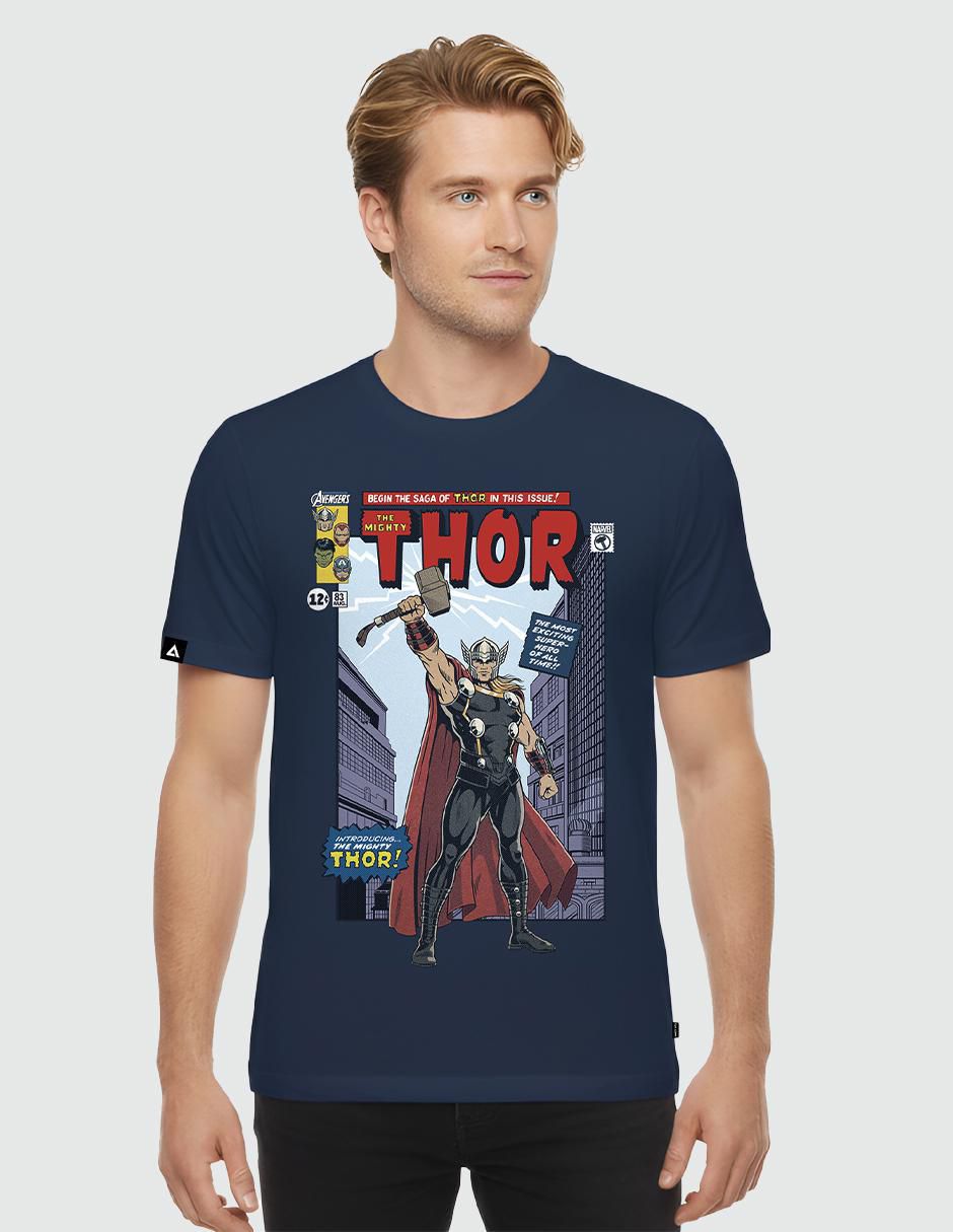 Playera Marvel cuello redondo para hombre