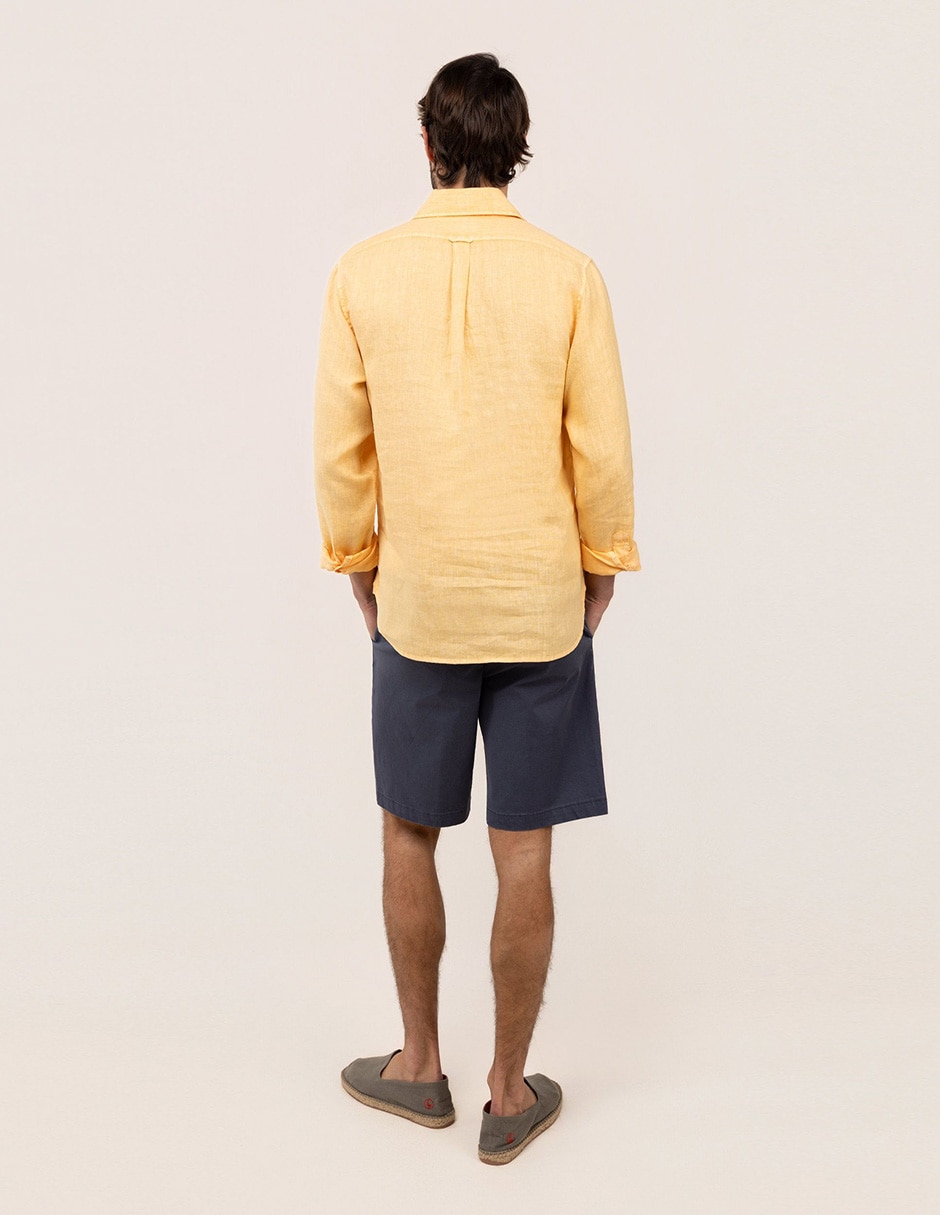 CAMISA EL GANSO 1050, G, NARANJA CLARO
