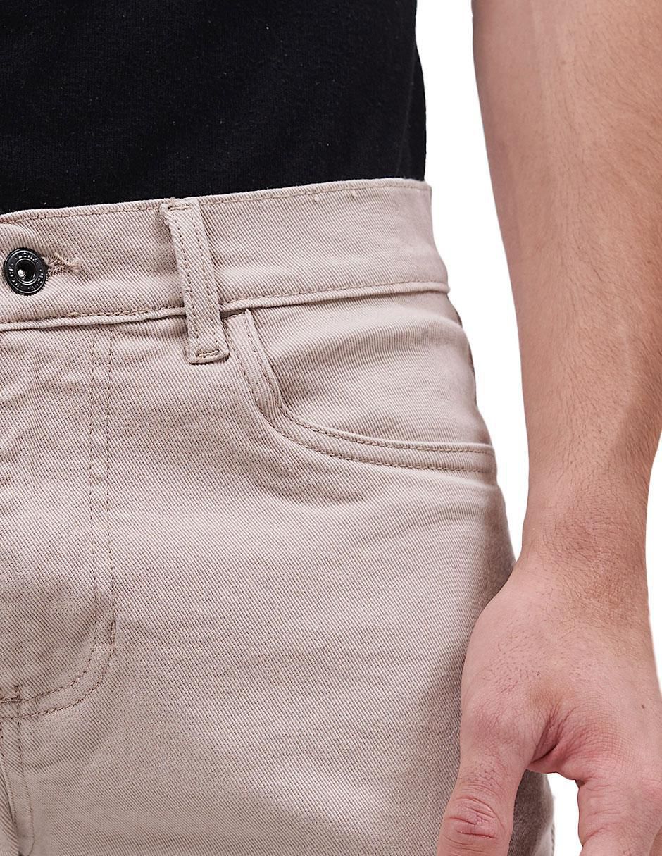 Jeans slim 8018 lavado claro para hombre 4