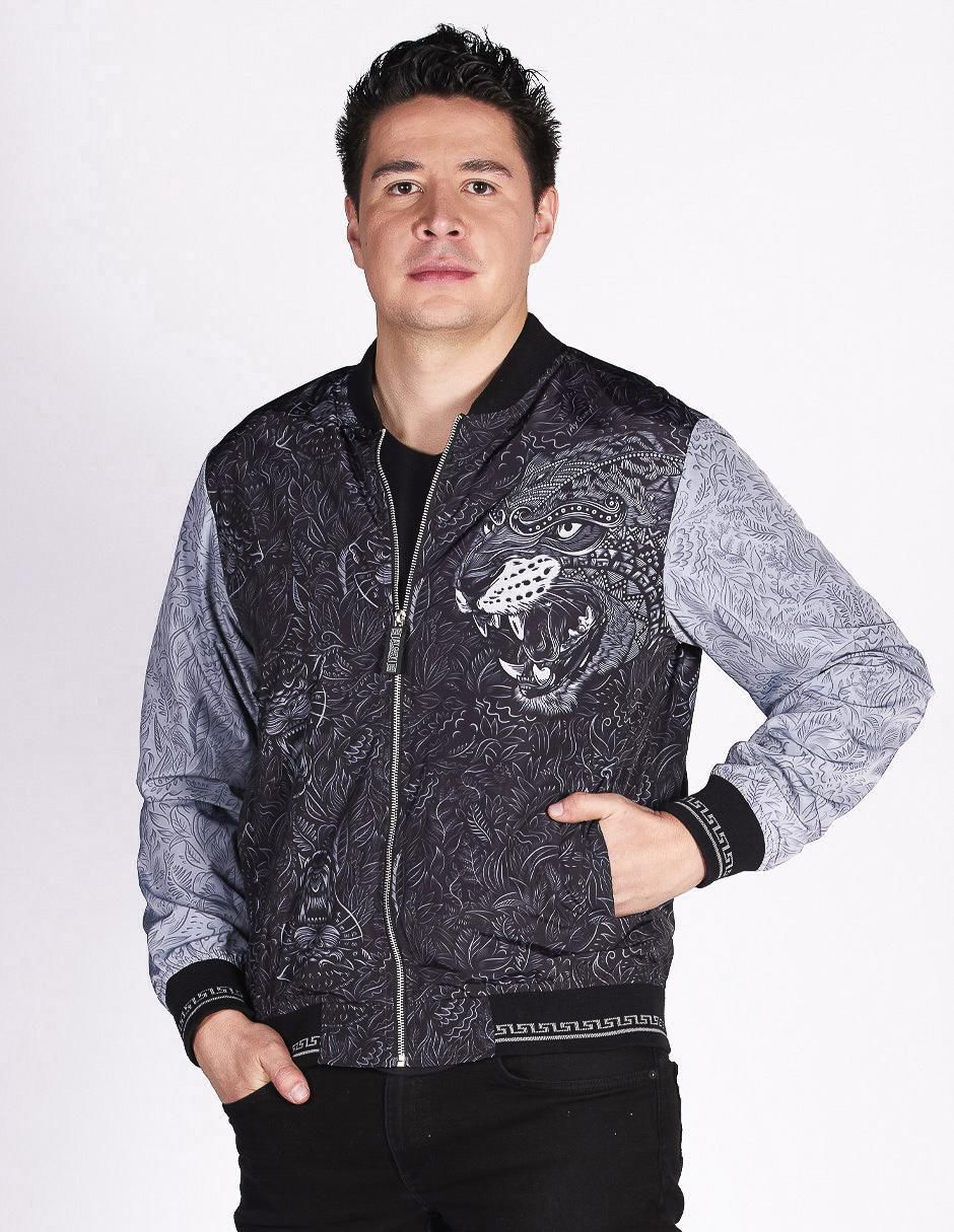 Chamarra con bolsillos para hombre 1