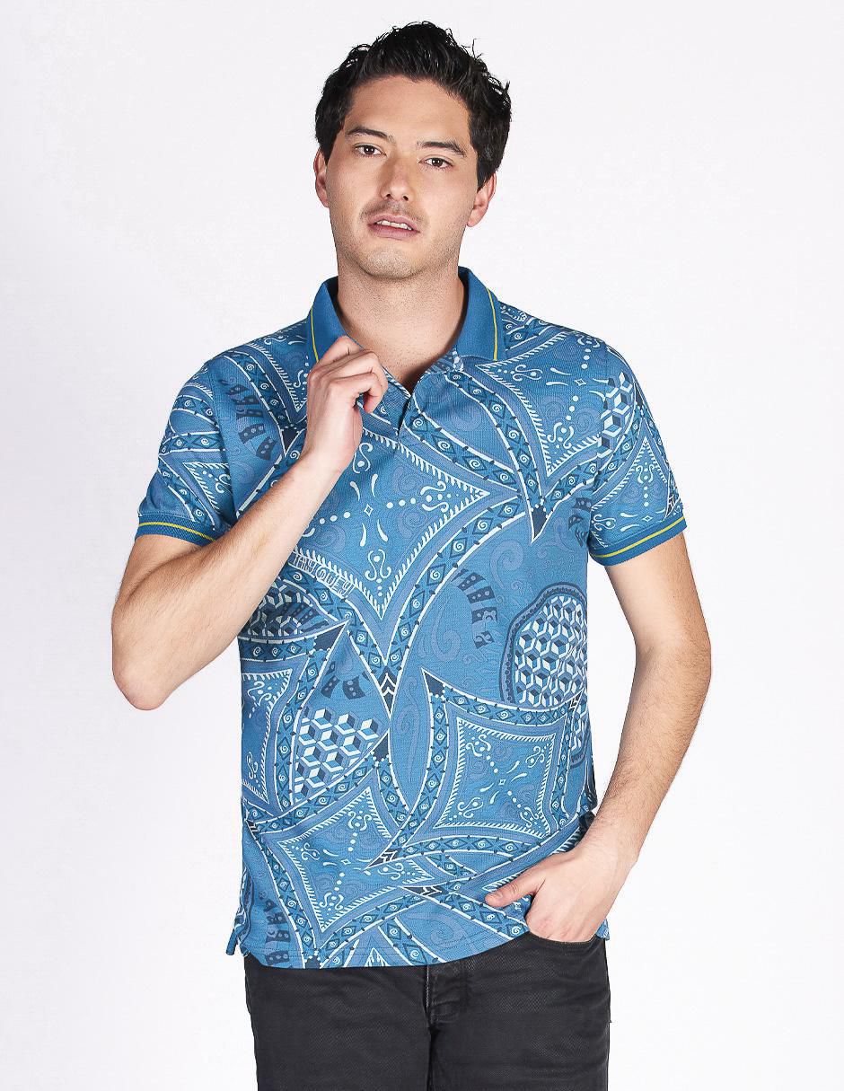 Playera tipo polo Ay Güey Paliacate para hombre Liverpool